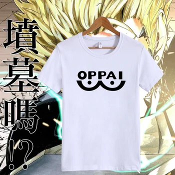  Anime One Punch Man t-Shirt Z Krótkim Rękawem Lato Oppai Cosplay Bawełniana t-shirt Topy, t-shirt