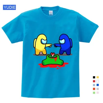  T-shirt dla Chłopców, Fajna Koszulka z kreskówkowe Wzorem, Letnie Modne Bluzki z Krótkimi Rękawami i okrągłym Dekoltem, plac zabaw dla Dzieci t-Shirty w stylu Harajuku
